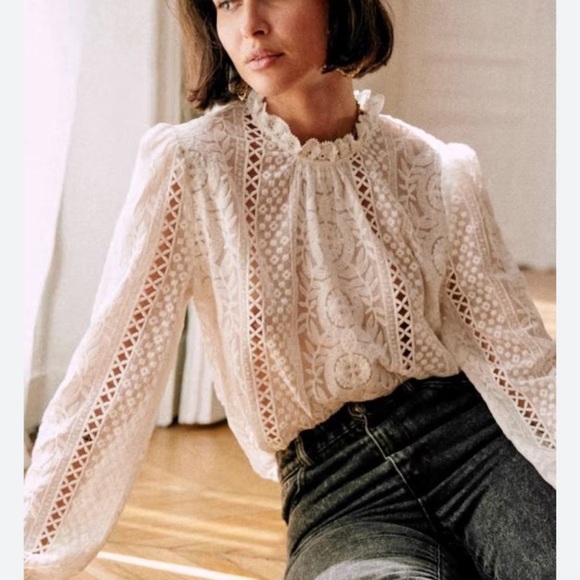 Sezane Valentine Blouse - Picture 4 of 5